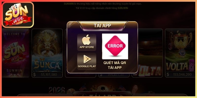 Lỗi thường gặp khi tải app Sunwin và cách xử lý hiệu quả