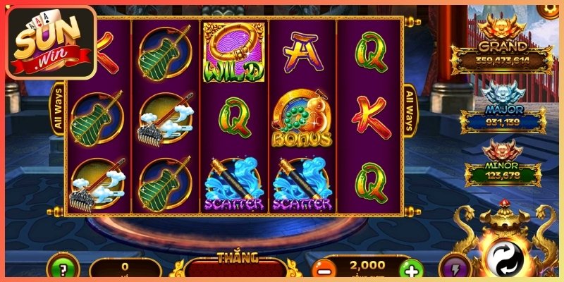 Trải nghiệm điểm thu hút từ tựa game Tây Du Thần Khí Sunwin